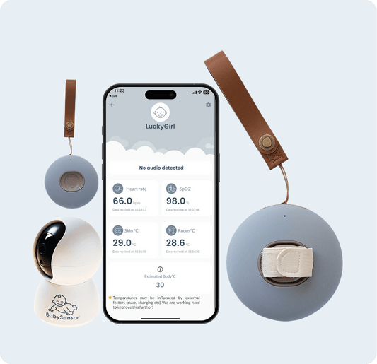 BabySensor Relax – Best i test 2025 | Smart babycall med sensor - BabySensor