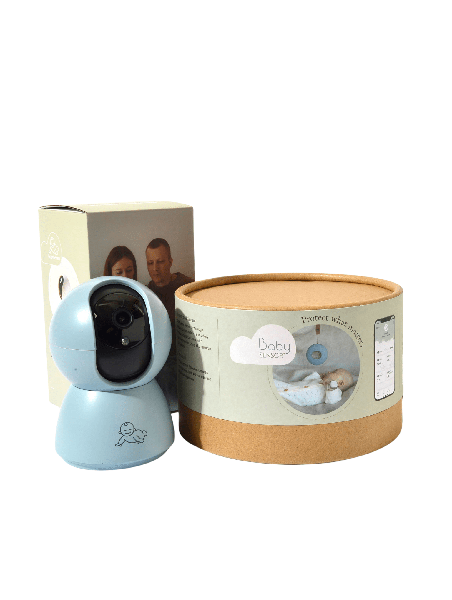 HD - kamera til BabySensor Relax (blå) - BabySensor